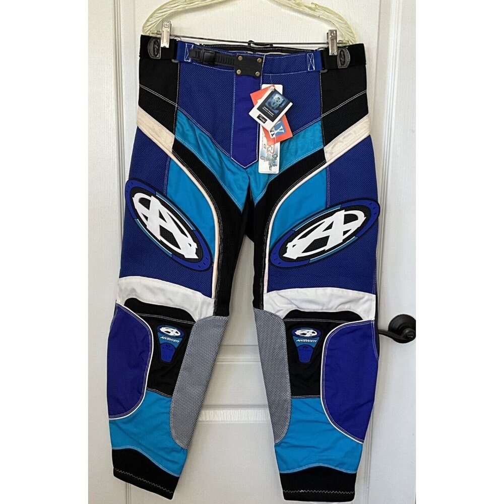 Answer Stylus Racing NOS Vintage Schoeller Competition Motocross VMX Pants Sz 36